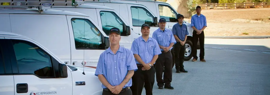 KIC Refrigeration crew ready for Mini Split Repair jobs across Indian Wells